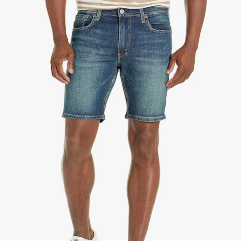 Levi's Strauss 511 Jean shorts Size 36 Rise 11" Inseam 11.5" Waistband 18 EUC
